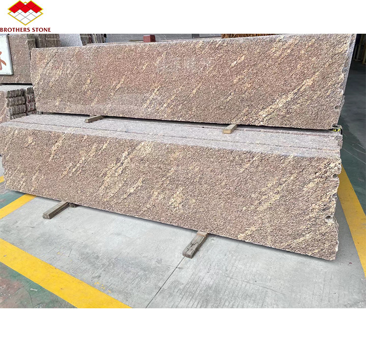 Giallo Gold Granite California Golden Color para revestimento de parede exterior e mangueira