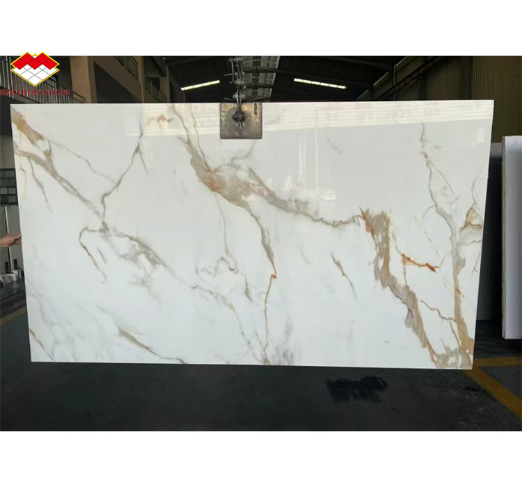 Big Slab White Nano Marble Stone A escolha ideal para uma bancada de design moderno