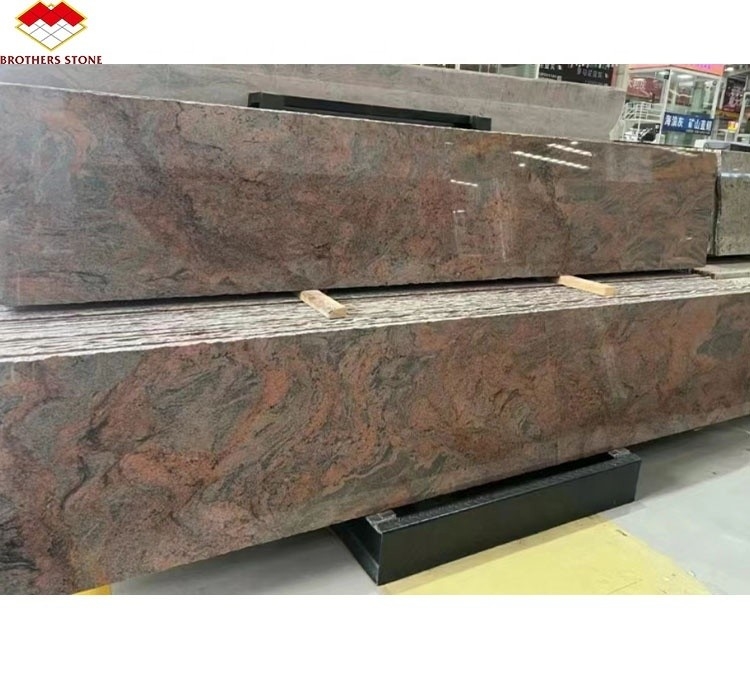 Pedra de granito azul do Himalaia cortada à medida para escadas interiores de luxo e produtos de cozinha